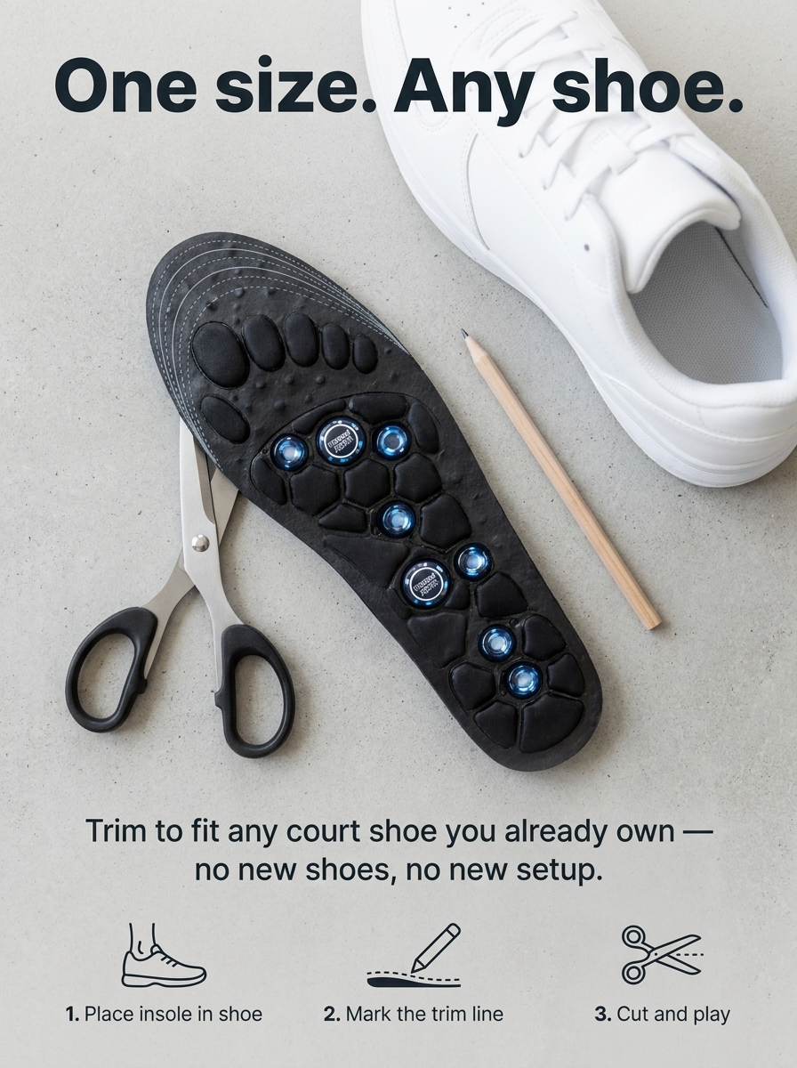 CourtStrong Pickleball Insoles